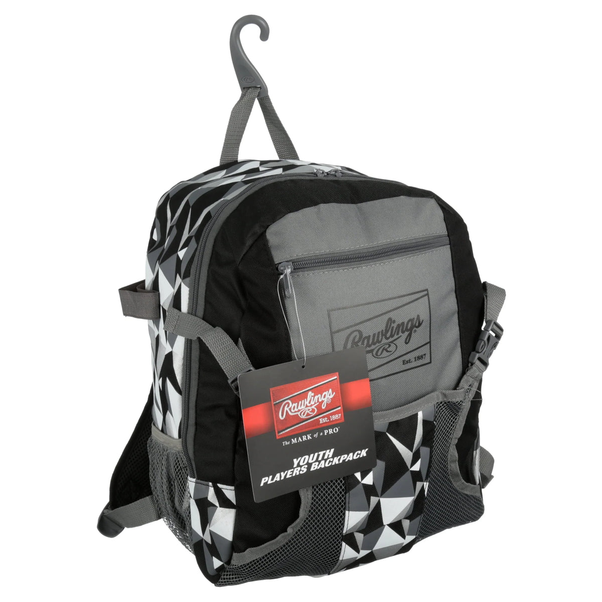 Youth Tball Backpack Equipment Bag, Black J946013