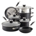 11 Piece Hard Anodized Nonstick Cookware Set T25375