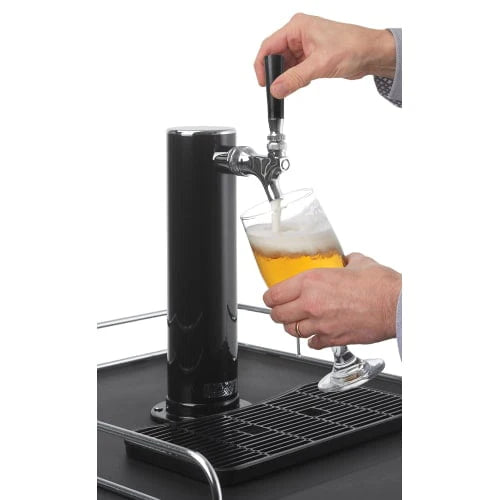 5.4 cft Single Tap Keg Cooler in Stainless Q699