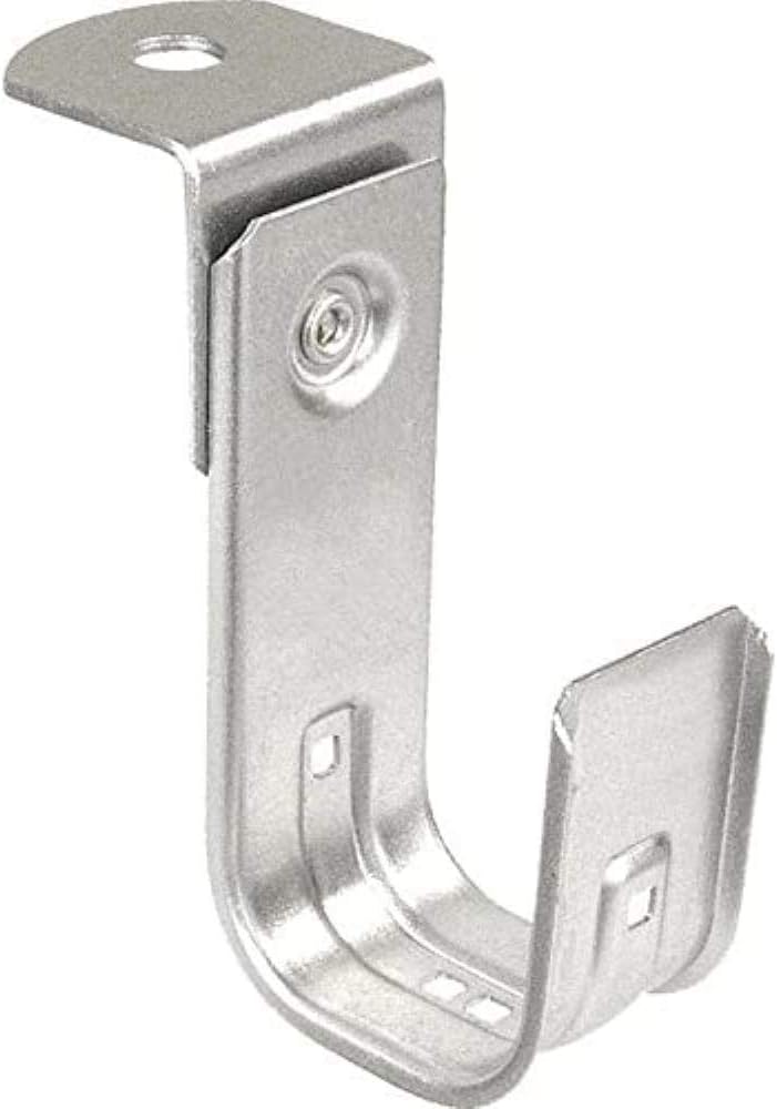 1-5/16 Inch Zinc Plated Steel J-Hook, 50 Pack X280