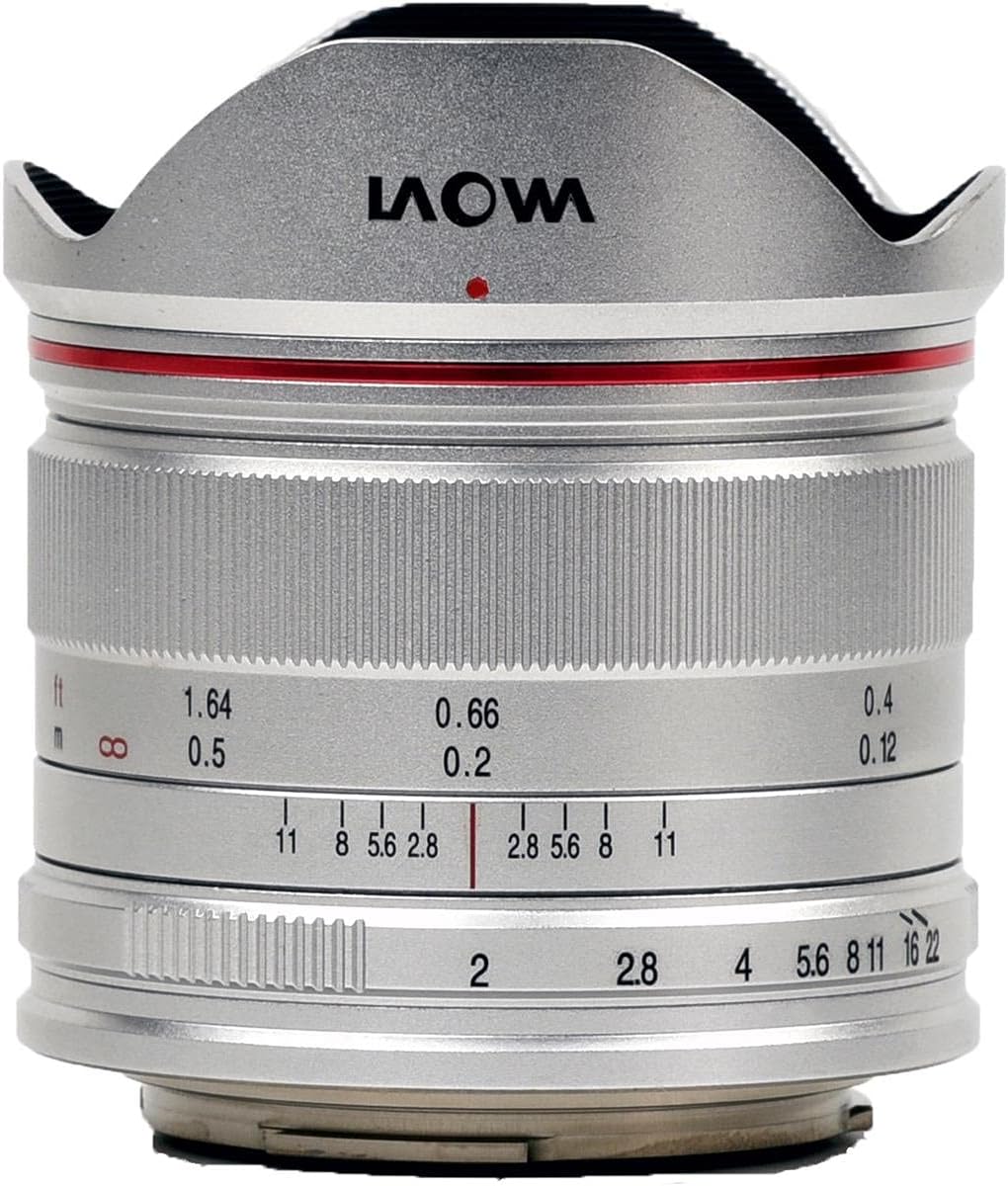 7.5mm f/2 Lens for Micro Four Thirds Mount, Silver Z3887