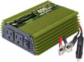 400 Watt 24V Power Inverter, Dual 110V AC Outlets, Modified Sine Wave, Pack of 2 I2425
