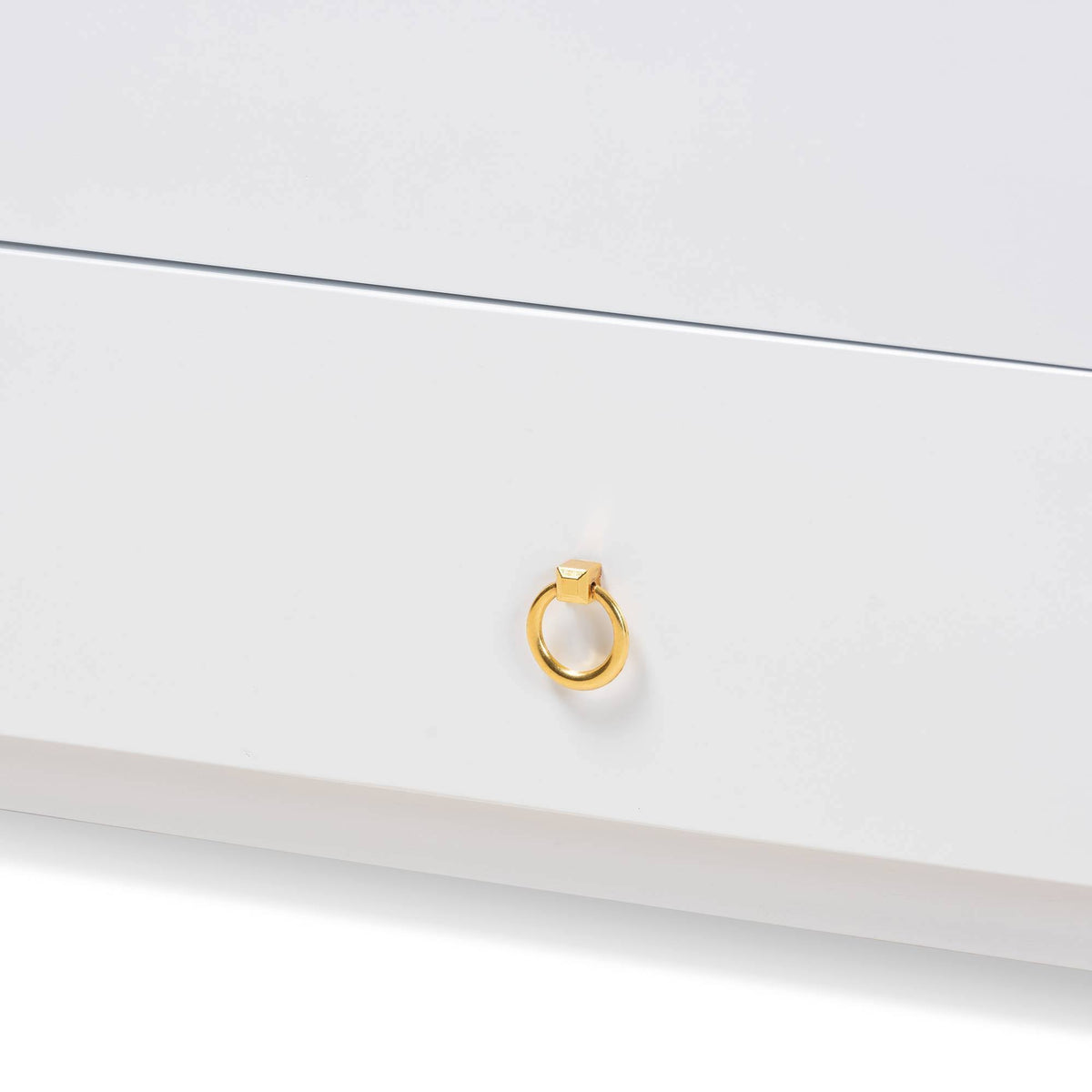 White Finished Wood Expandable Twin Size to King Size Daybed with Storage Drawers T458