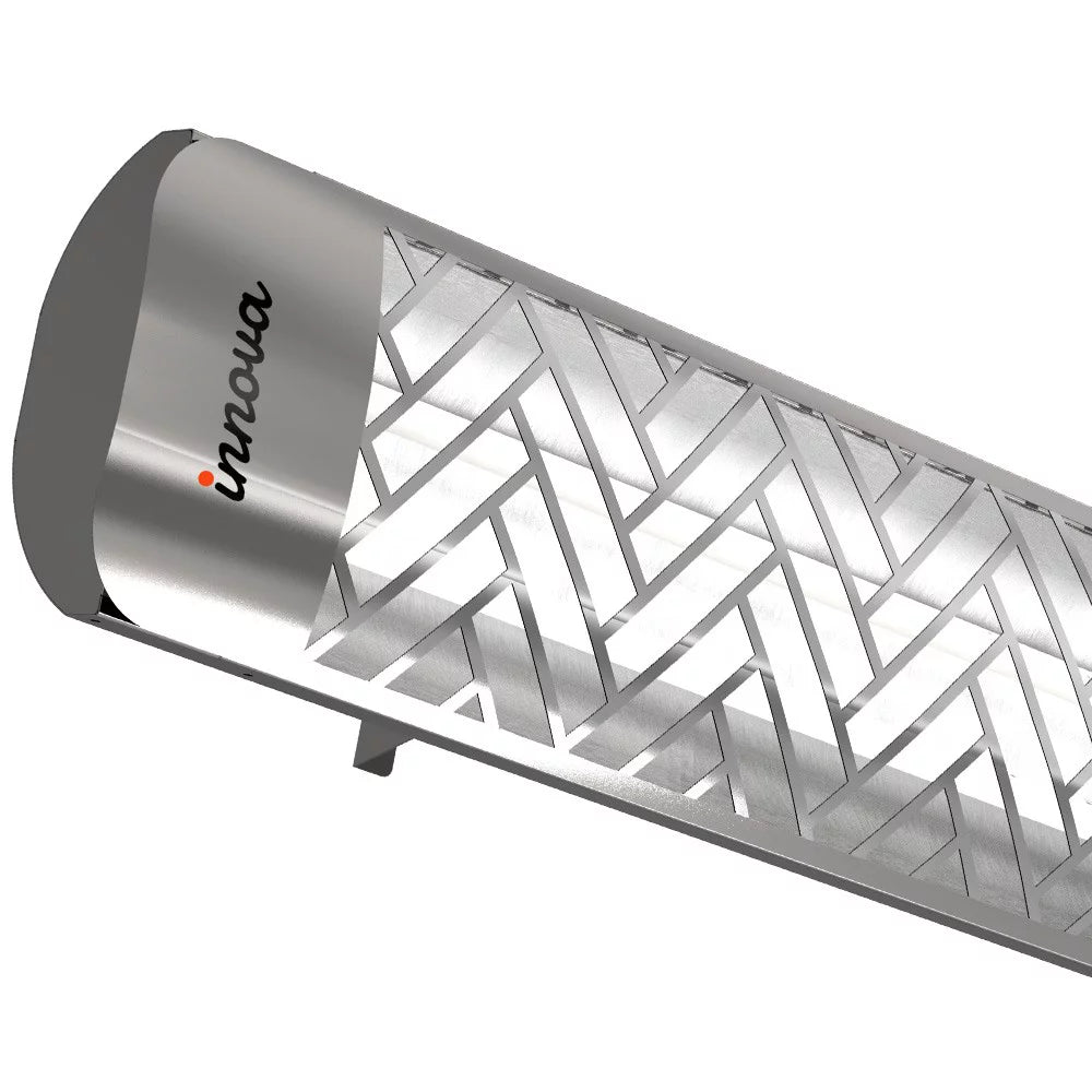 4000 Watt Electric Infrared Dual Element Heater Stainless Steel M839766