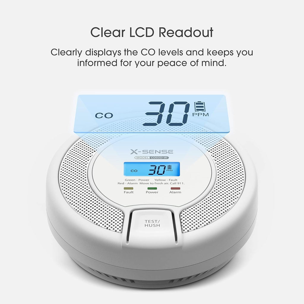 Wireless Interconnected Carbon Monoxide Detector, Pack of 2 Q783