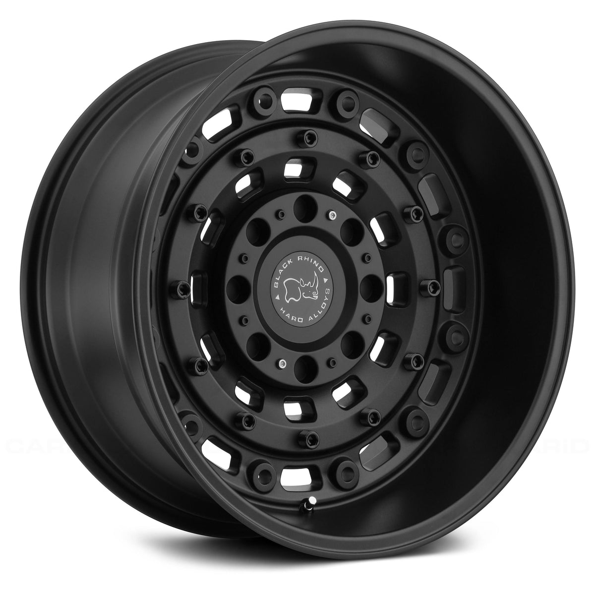 Matte Black 16x22 Arsenal Wheel M2696