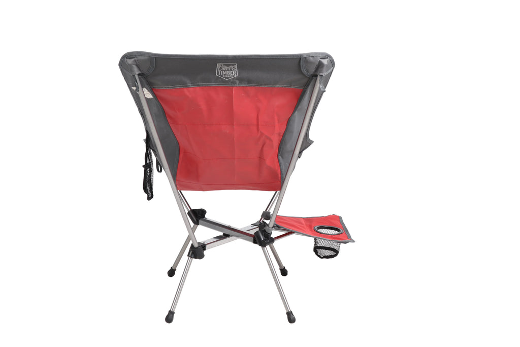 Red and Gray Backpack Camping Chair B78418