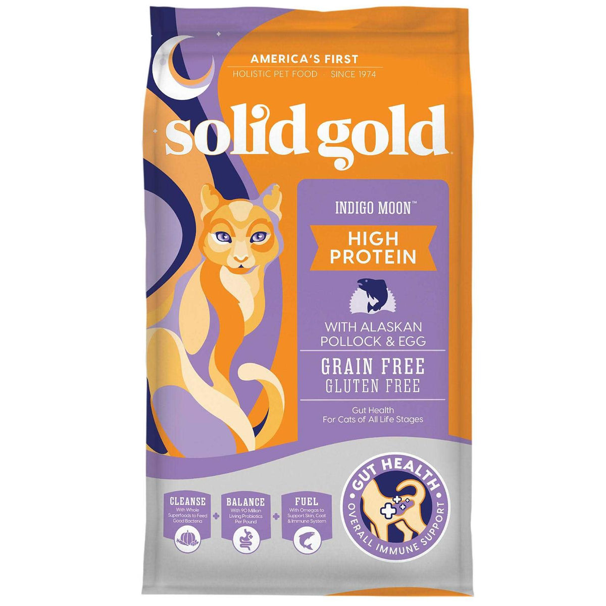 Solid Gold Indigo Moon Dry Cat Food K72123