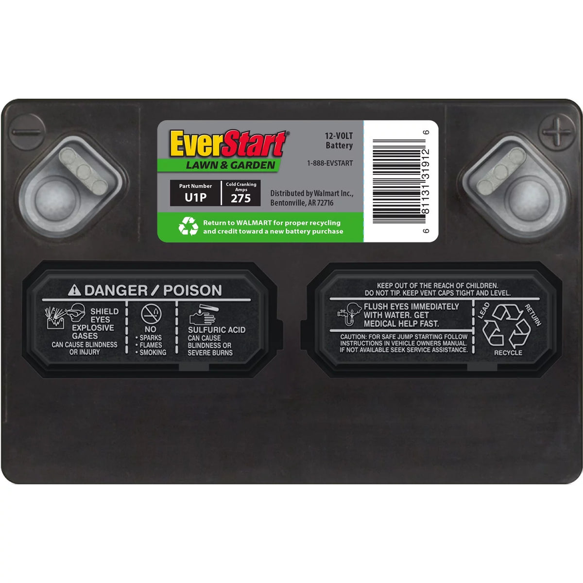 Lead Acid Battery Group Size U1P 12 Volt 275 CCA S4545
