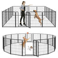 Heavy Duty Anti-Rust Dog Playpen with Doors K123628