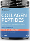 Hydrolyzed Collagen Peptides Powder Unflavored 200g Z590