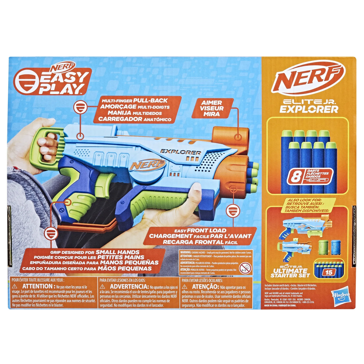 8 Darts Kids Toy Blaster E586849