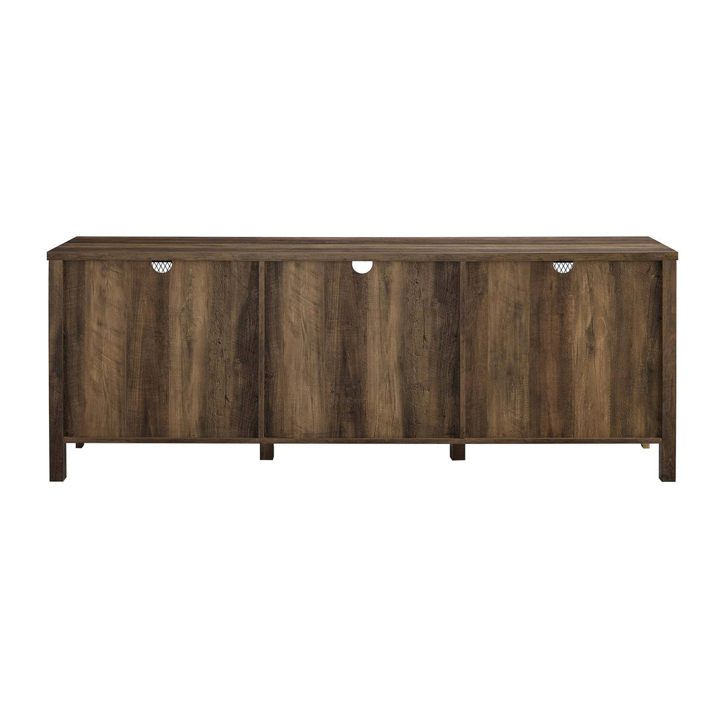 Industrial Sliding Mesh Door TV Console X688