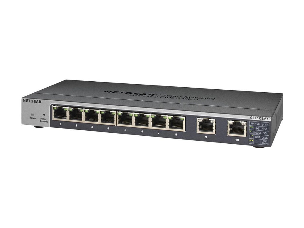 10-Port Gigabit 10G Ethernet Smart Managed Switch I523337
