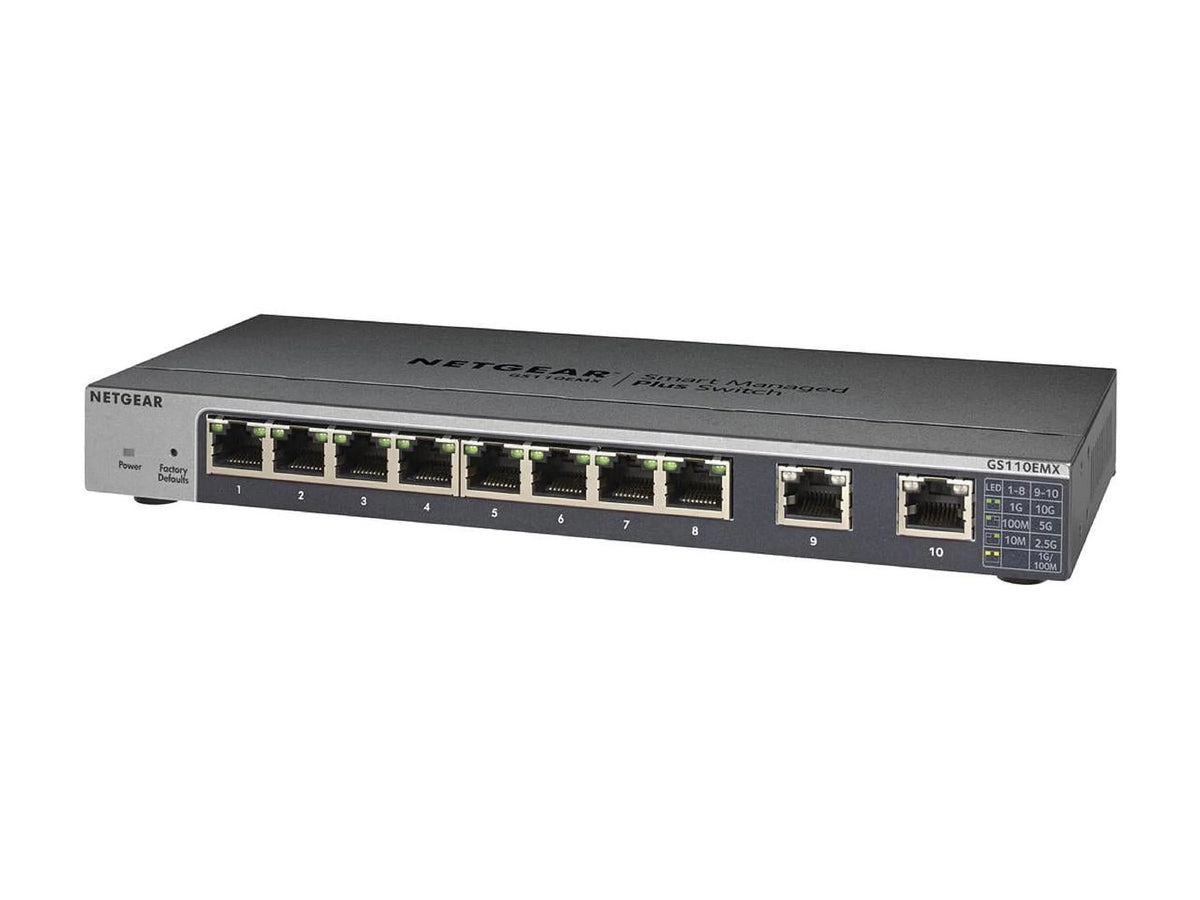 10-Port Gigabit 10G Ethernet Smart Managed Switch I523337