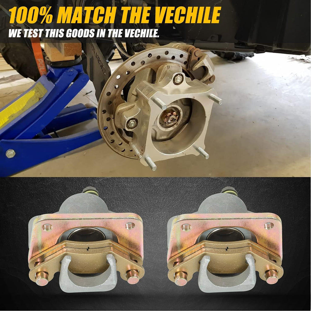 Rear Left & Right Brake Caliper Assembly Pack of 2 D5732
