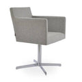 4 Star Dining Chair Camira Wool Silver Gold B33896