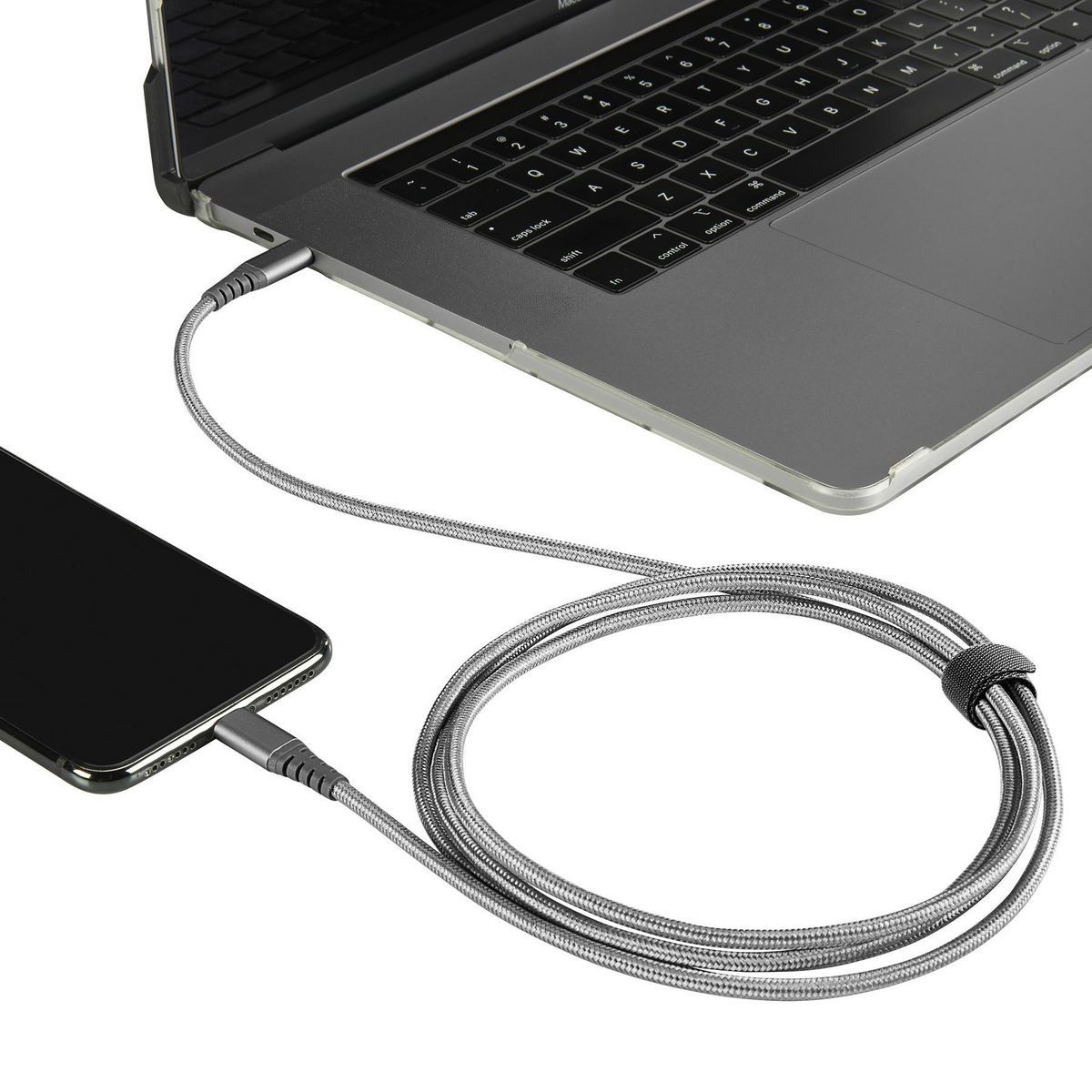 6 ft. USB-C to Lightning Braided Charging Cable V159