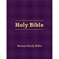 Eggplant Hardcover Bible R534071