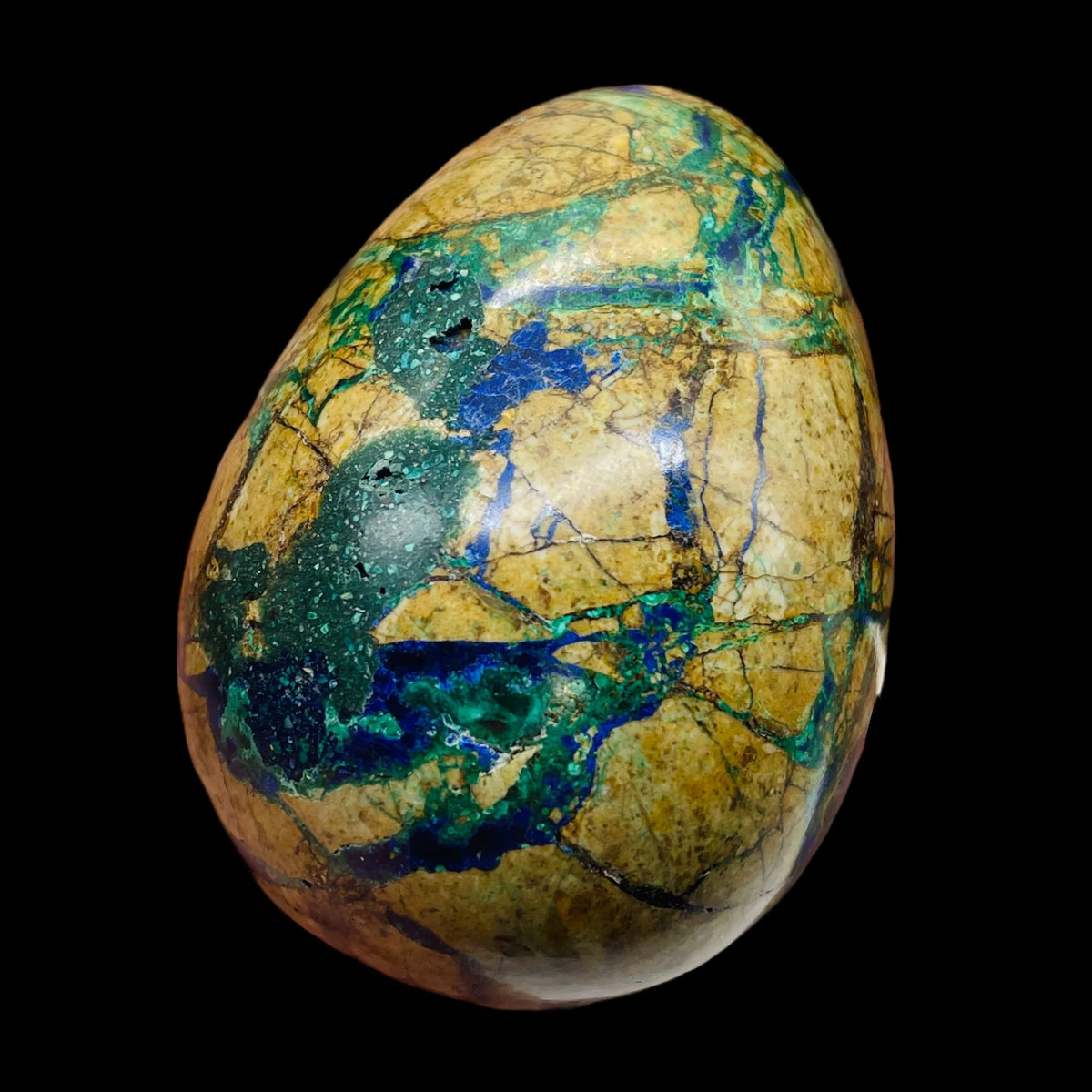 Green Blue Tan 163g Egg Y6290