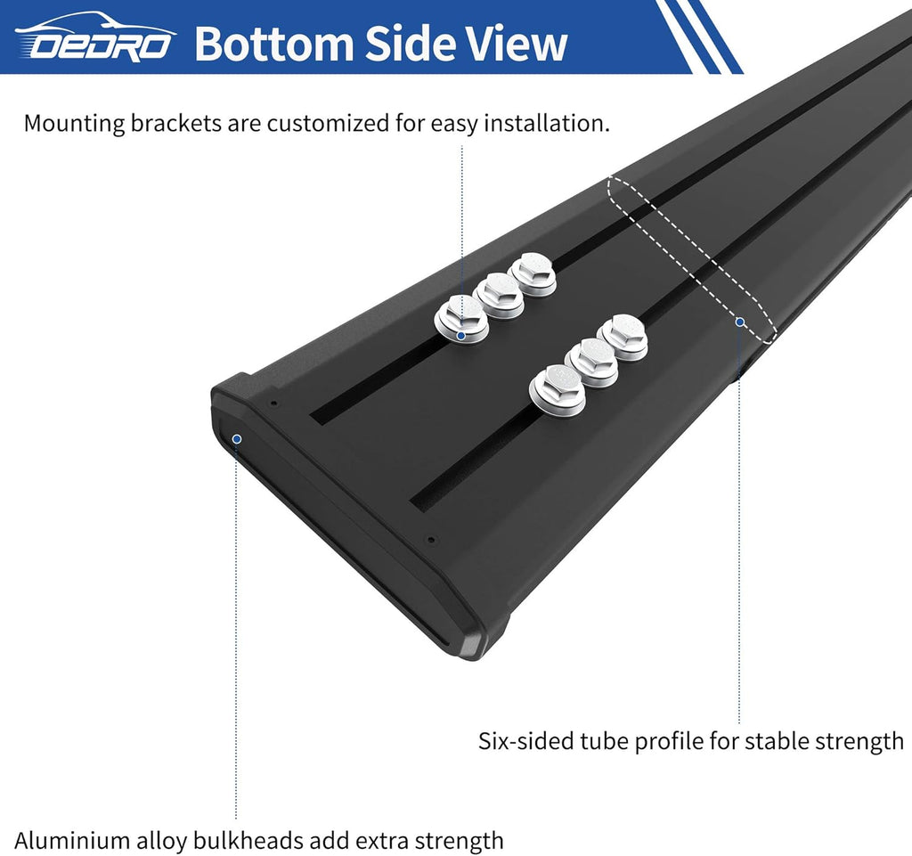 6.5 Running Boards Side Step Nerf Bars W401