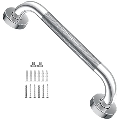 12 Inch Anti Slip Chrome Finish Stainless Steel Bath Grab Bar R93918