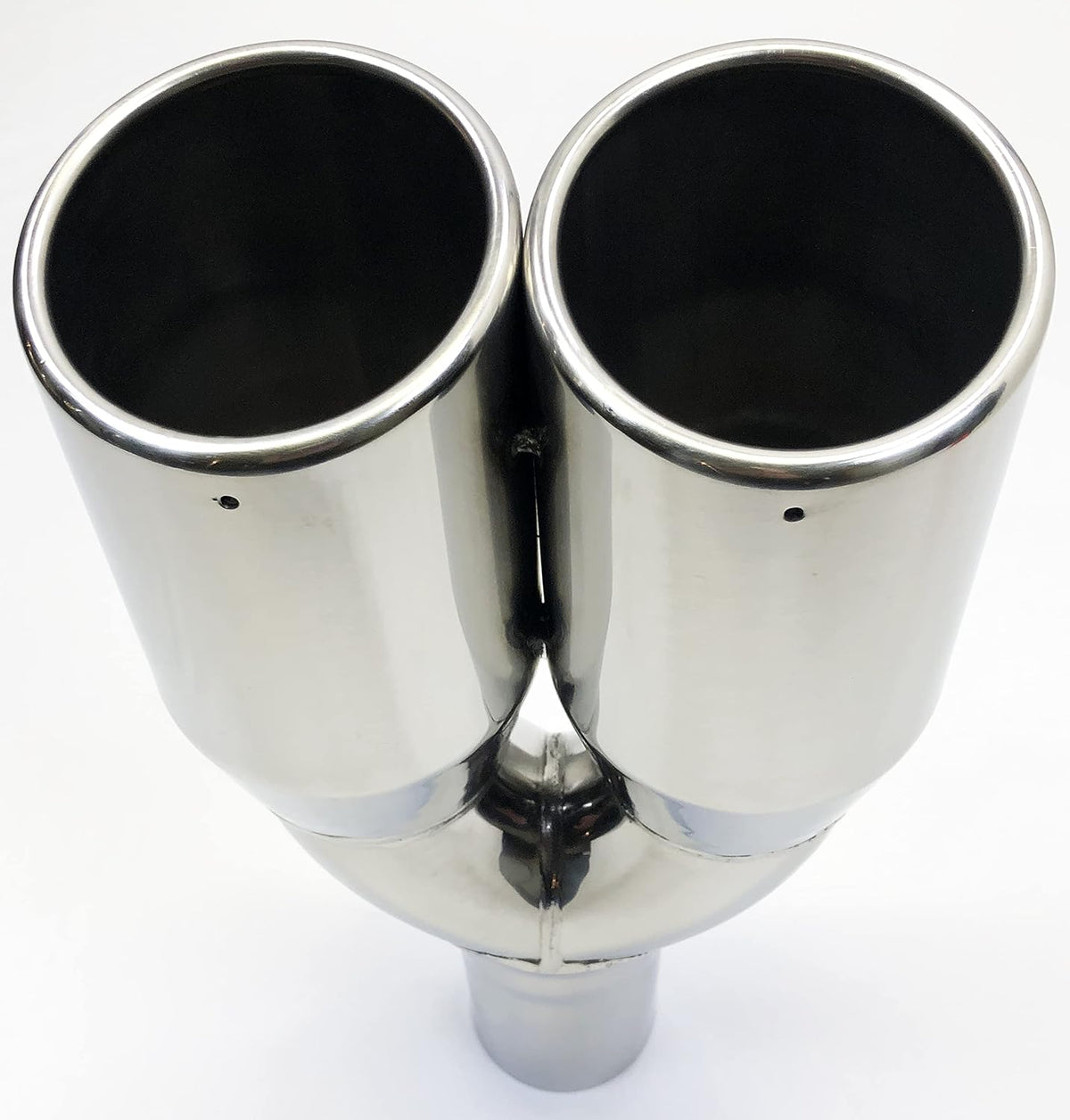 Dual Round Stainless Steel Exhaust Tip Pack of 2 Z874567
