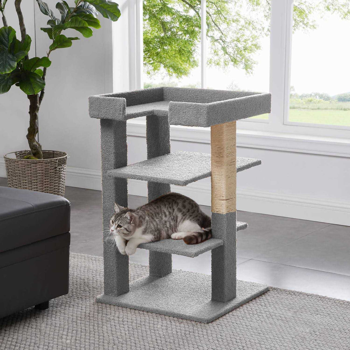 Cat Tree with Scratching Post K457