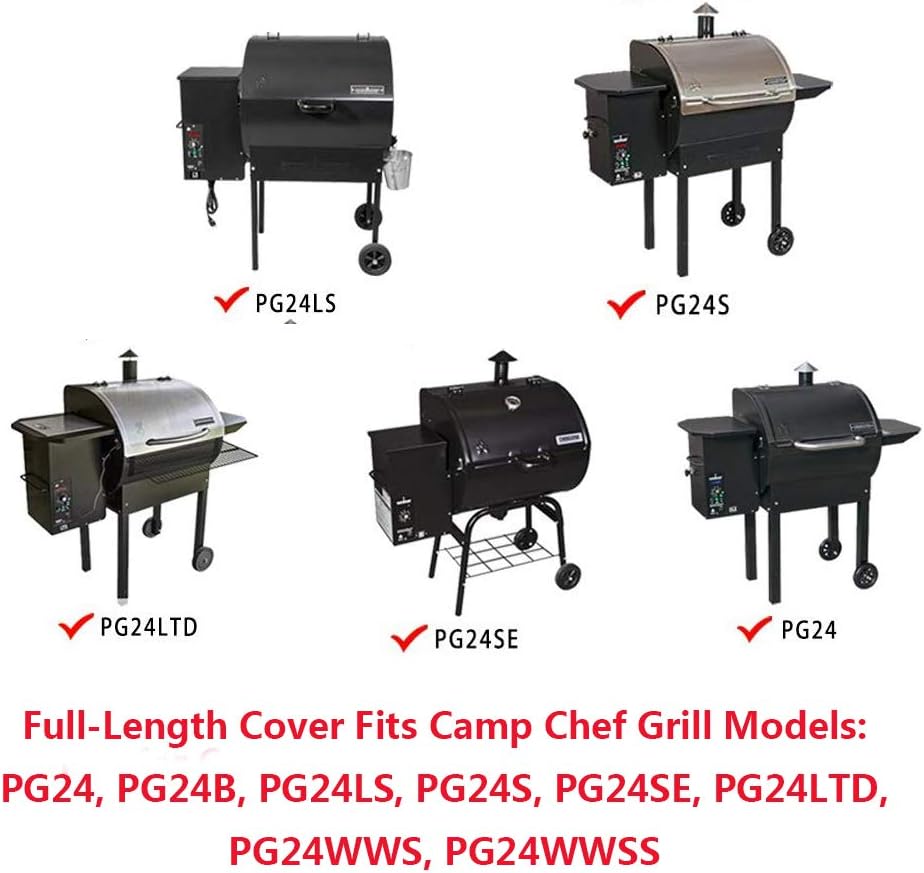 Heavy Duty Waterproof Grill Cover for Pellet Grills U17338