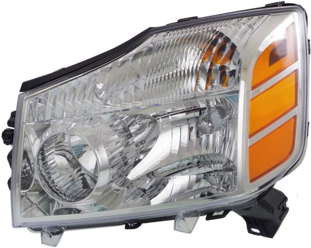 Driver Side Halogen Headlight for Nissan Titan 2004-2007 V43964