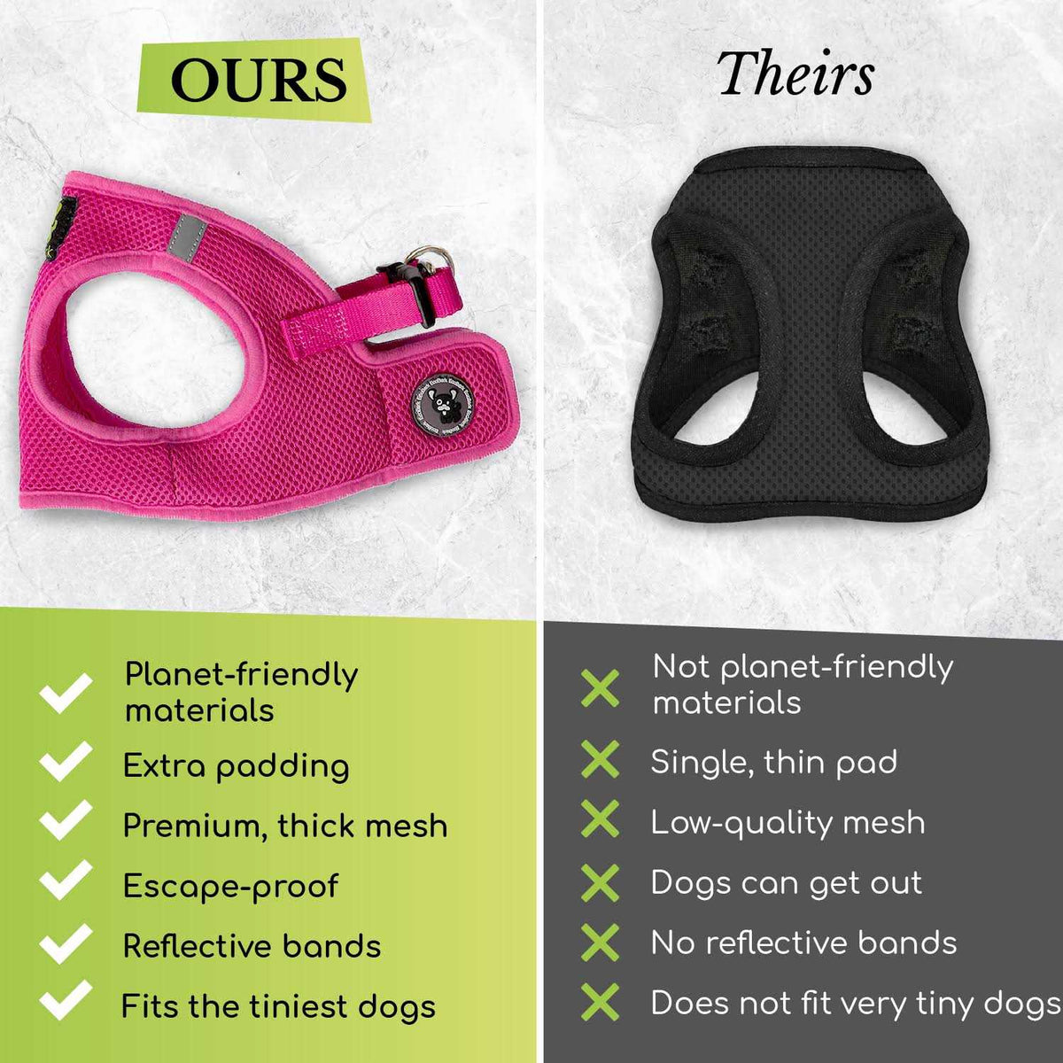 Step in Dog Harness Soft Mesh Z647
