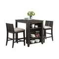 3 Piece Solid Wood Dining Set E118