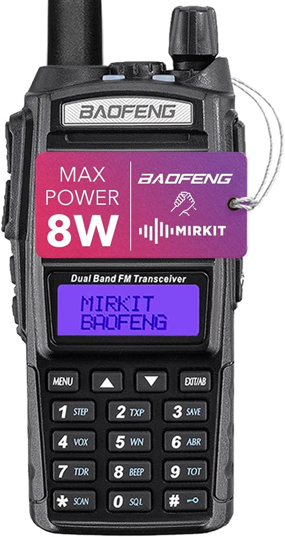 8 Watt Two Way Radio Pack of 2 L613398