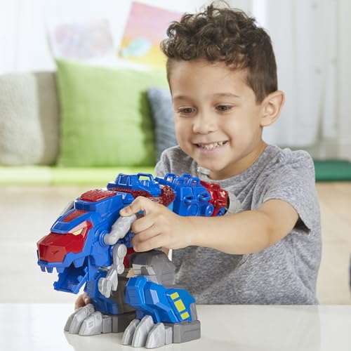 Optimus Prime T-Rex Converting Action Figure with Lights and Sounds X650