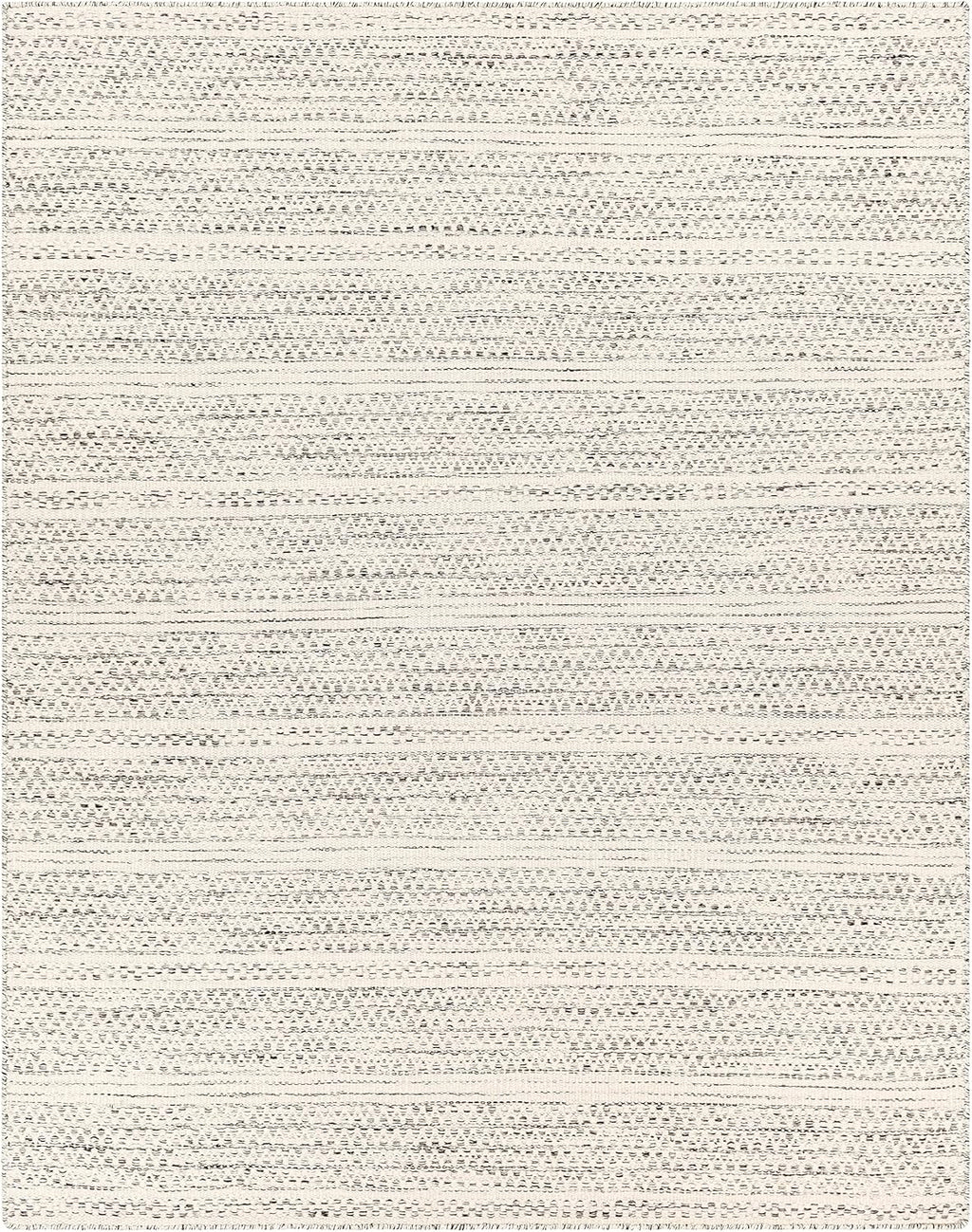 Natural Fiber Wool Area Rug - Black, Cream, Beige - 8'10" x 12' H520429