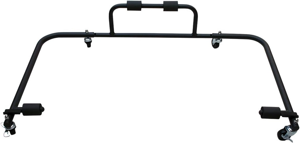 Hard Top Carrier Storage Cart Steel Rack Sliding N1108