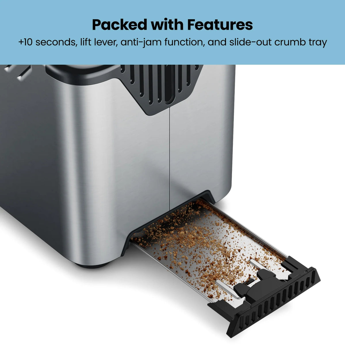 4 Slice Digital Toaster with Extra-Wide Slots Z490