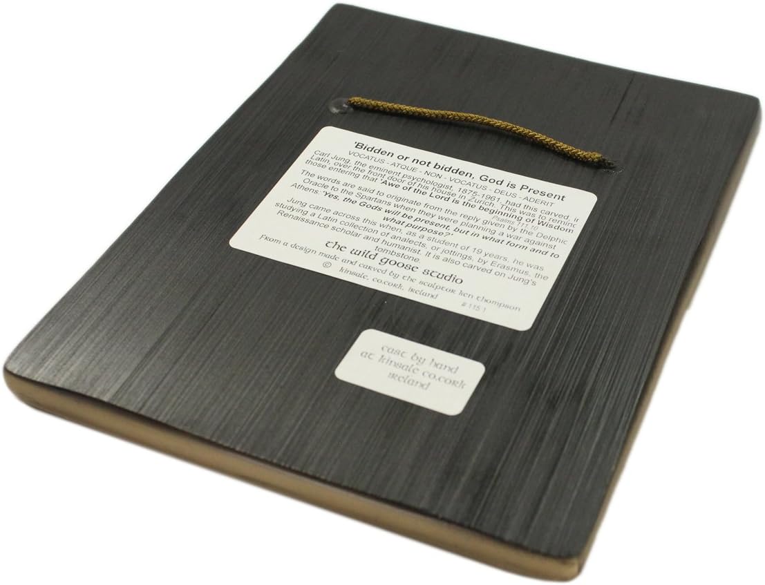 Irish Plaque Resin Casting Bronze Coated 8 1/4 Inches Tall by 6 3/4 Inches Wide Pack of 2 A185055