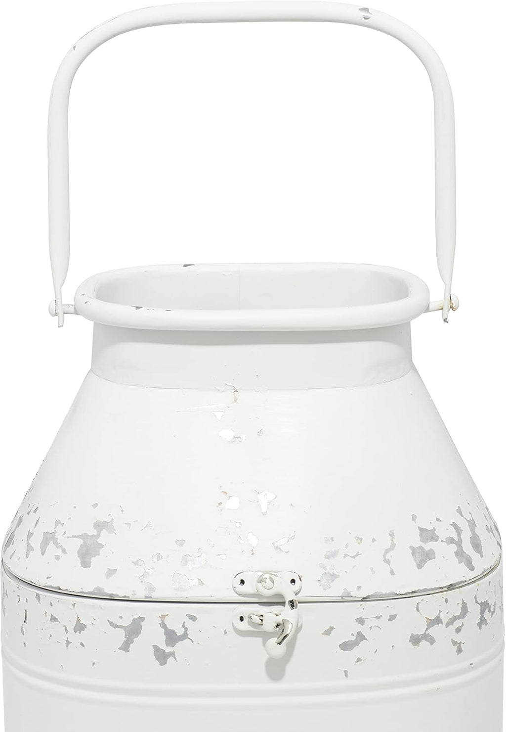 White Decorative Milk Can Pack of 2 S503252
