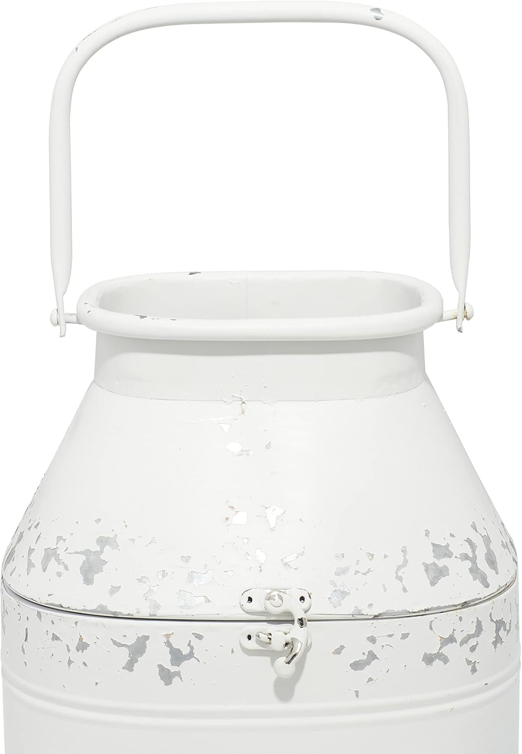 White Decorative Milk Can Pack of 2 S503252
