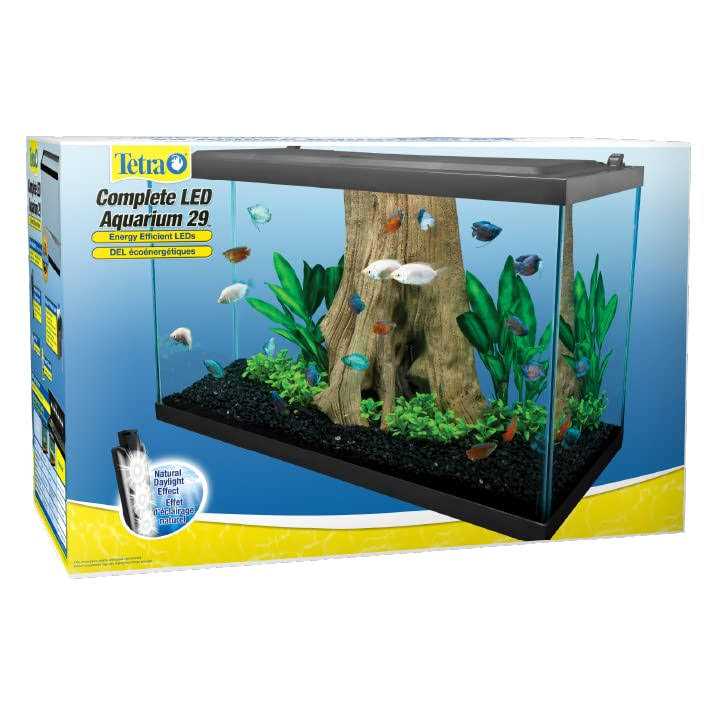 29 Gallon Glass LED Aquarium Kit U457