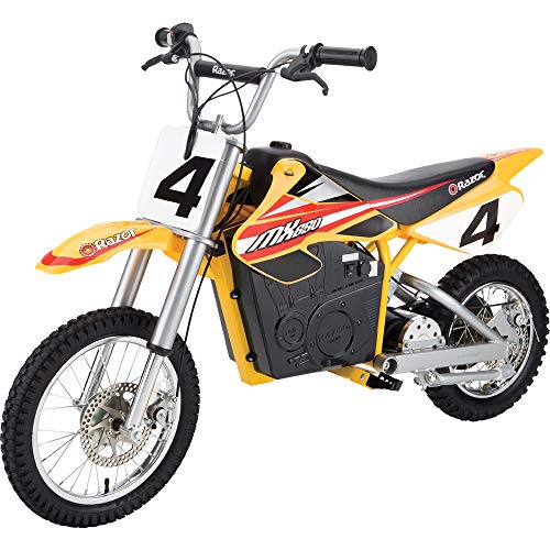 Yellow Electric Motocross Off-road Bike E691410