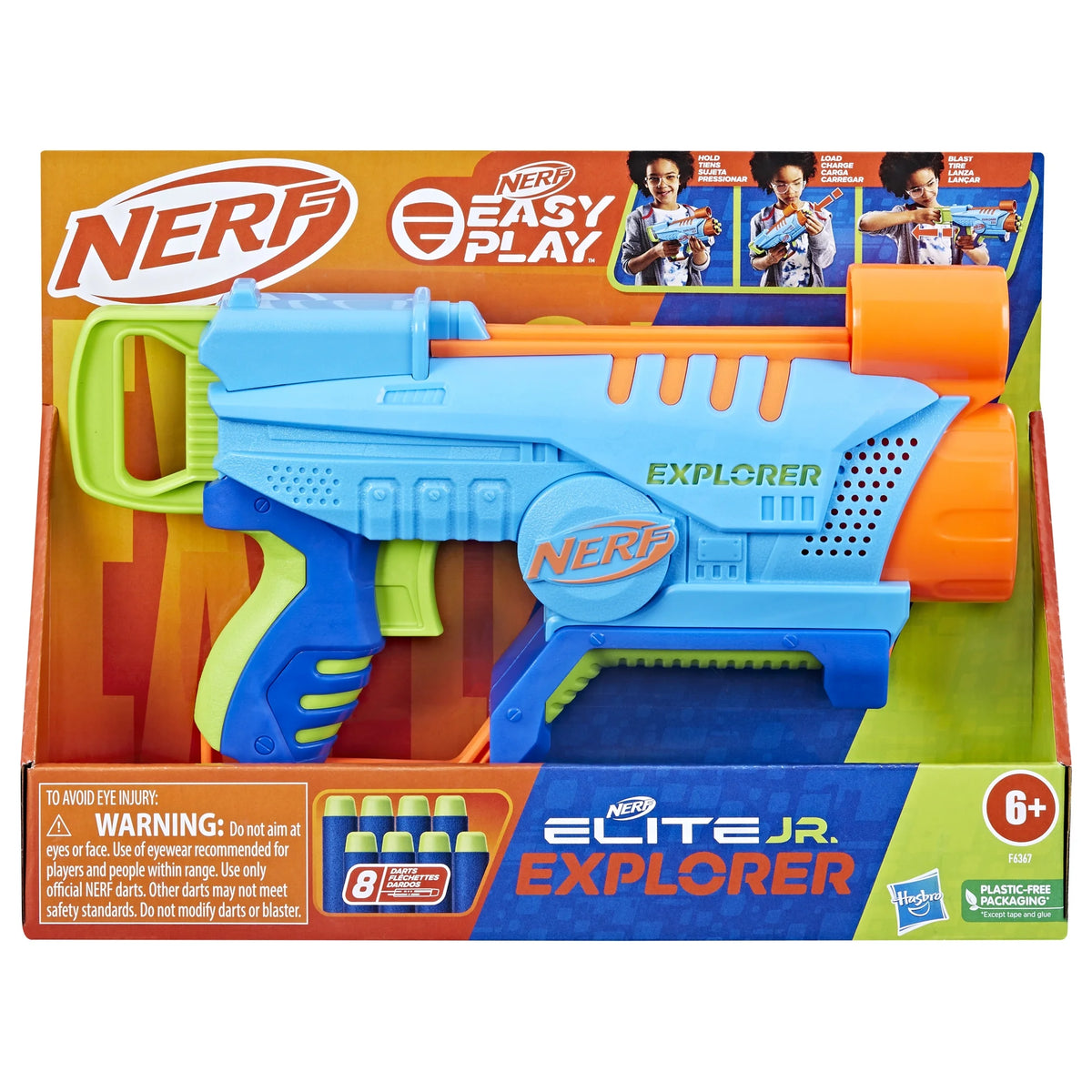 8 Darts Kids Toy Blaster E586849