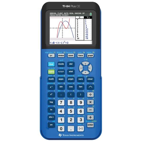Blue Graphing Calculator C25928
