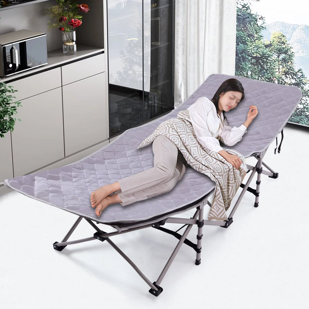 Portable Single Folding Bed with Mattress R89252