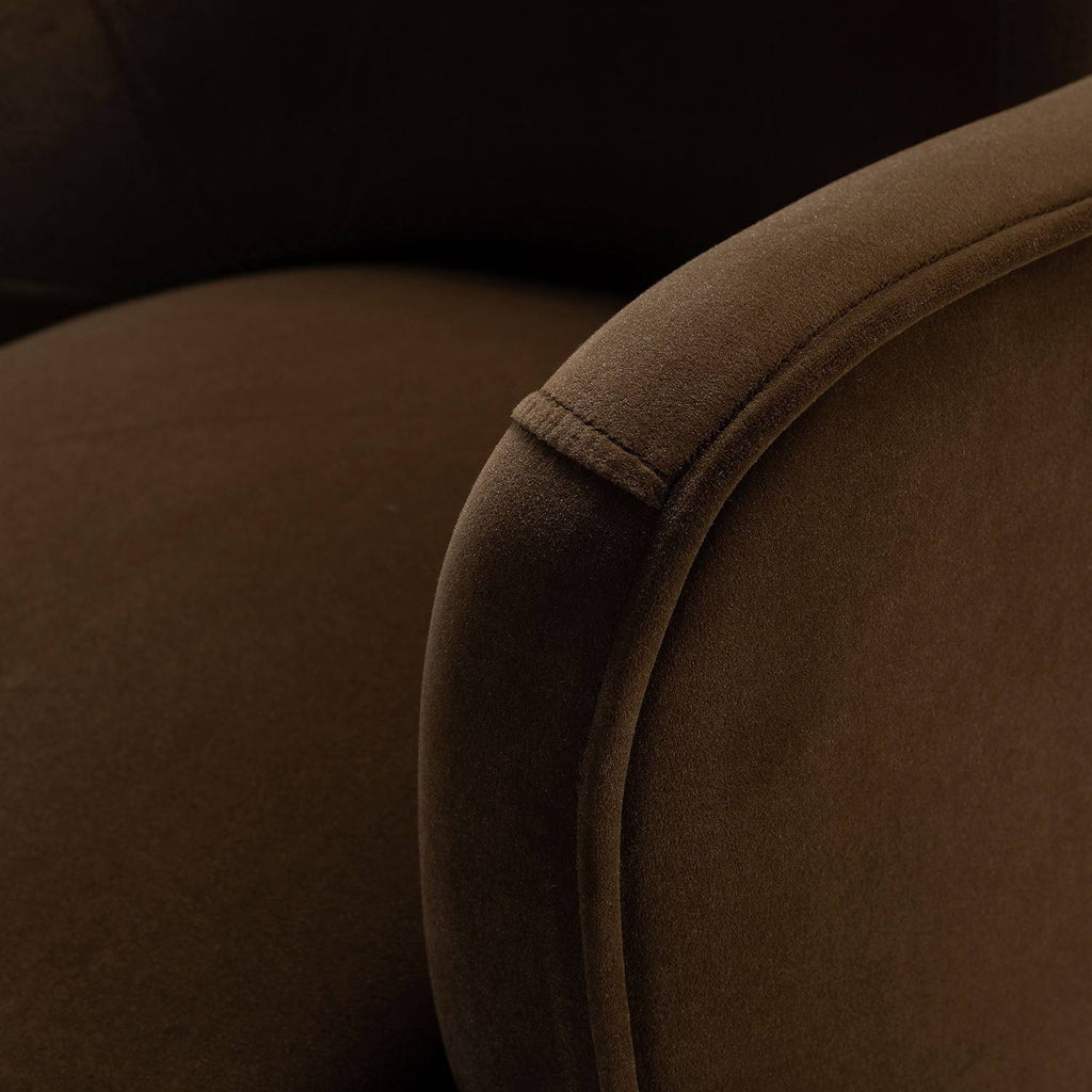 Teal Accent Chair with Gold Legs, Set of 2 K279