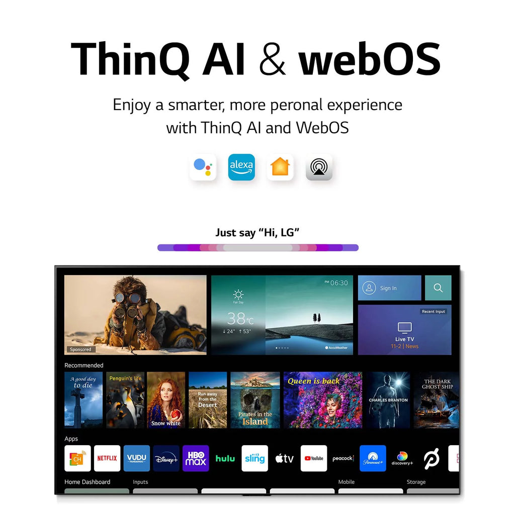 65 Class 4K UHD OLED Smart TV with Dolby Vision Y23687