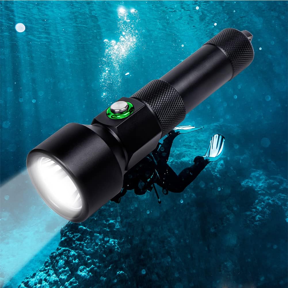 1300 Lumens IPX-8 Waterproof Dive Light F441