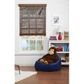 Cordless Faux Wood Blind Dark Oak 70.5 x 72 in. C4744