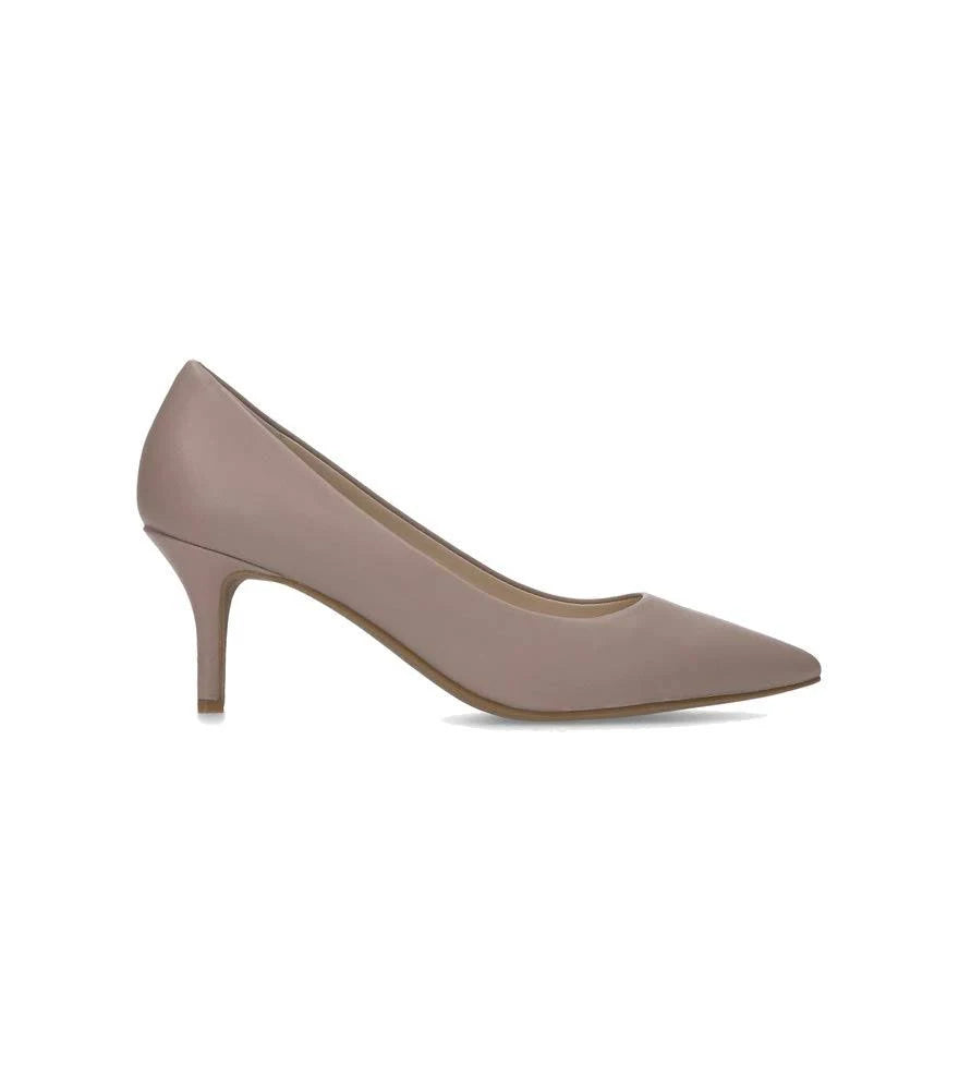 Waterproof Leather Pump D2430